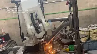 ARES ROBOT fish scale welding seam Robot arc welding for bike frame