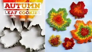 How To Decorate Autumn Leaf Cookies