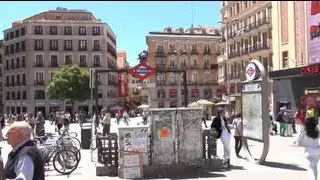 (3D) Madrid Downtown - Plaza de Callao to Plaza de Cibeles, walking through Gran Via Full HD 1080i