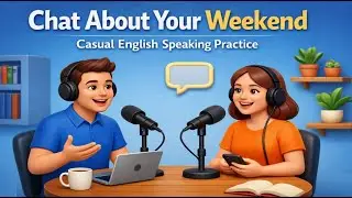 How to Describe Your Weekend in English | Natural Conversation Practice (A2&ndash;B1) | English Podcast