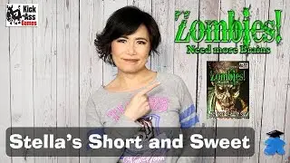 Zombies Need More Brains Card Game &ndash; Stella's Short and Sweet Preview