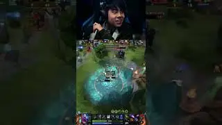 ANA helped take away the aegis and secures a double kill with her SLARK #dota2  #dota2highlights