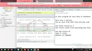 10. Read record from database