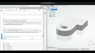 pycatia scripting to draw a part (mounting block )| Learn basics of pycatia-1