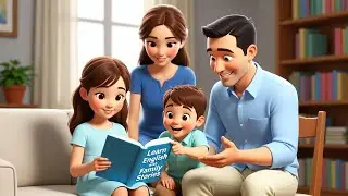 Learn English with 3D Animated Family Story Slow English Conversation