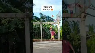 You think I can jump more? #basketball #dunk