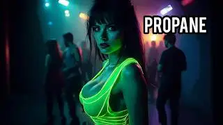 PROPANE - Electrifying AI Infused Tech House with Techno Music!
