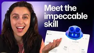 How to use the new impeccable skill in the GitHub Copilot app