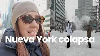 Tormenta de nieve HIST&Oacute;RICA en Nueva York ☃️🧊 | Los Chous | NYC 🇺🇸