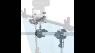 DCA0751 C-Type 2 in 1 Camera Umbrella Holder Clip Clamp Bracket Support for Tripod