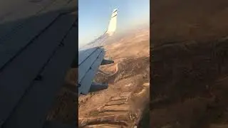 Landing in Israel #travel #airlines #Israel #elal #airplane #viajes #aviones #palestine #nogozone