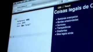 CSS3: Muito al&eacute;m das folhas de estilo em cascata - Parte 1