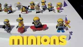 New DESPICABLE ME Minion Made Lego Style MINIFIGURE TOYS [First Look] Toy Fair 2016