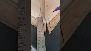 Highly accurate wood joint details#woodworking #carpenter #creative #triks #fyp