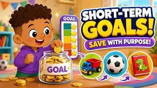Short-Term Money Goals for Kids | Saving with Purpose with #babymogul