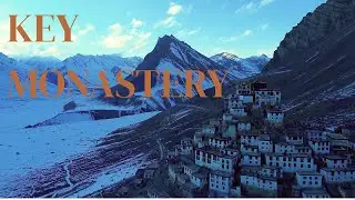Aerial Views of Key Monastery | Majestic Drone Shots in Spiti Valley