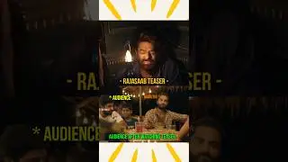 Rajasaab Teaser | Rajasaab Teaser Reaction | #prabhas #shorts #rajasaabteaser #rajasaab