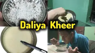 Lapsi Rava Kheer Recipe Broken Wheat Sweet | Daliya Kheer Without Sugar |shaam ka Zaika Ep.8