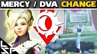 MERCY & DVA CHANGES | Hero Balance Update - Tracer Overwatch DM Gameplay