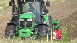 Gruberowanie 2017 John Deere 6130M & Unia Kos