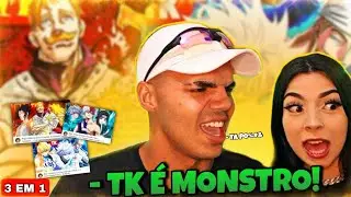 React • Rap: Então Congele + Rap: Então Queime + Rap: Então Eletrifique | TKRAPS 🔥 3 EM 1 | RapGeek