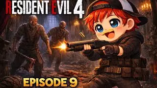  Resident evil 4 ep 9 - We did it all with just a pistol and a knife  (no commentary)