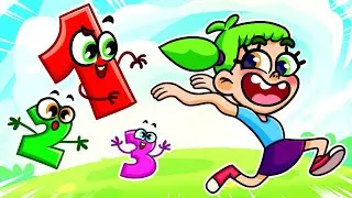 Counting Song for Kids | Nursery Rhymes and Kids Songs #animation #cartoon #trackatoon