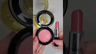 A cute everyday @maccosmetics  combo for the girlies 🌸🎀 #maccosmetics #lipstick #blush #pink