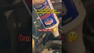 Do You Ever Use Lucas Engine Oil Additives to Stop Oil Leak? #shorts #youtubeshorts #lucasoil