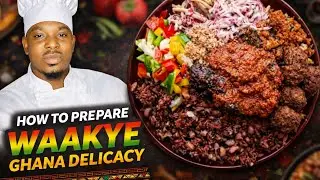How to Prepare WAAKYE - Ghana's Famous Delicacy | Step-by-Step Guide #cooking #ghanafood 