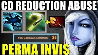 Perma Invis Full Skill Build With 50% CD Reduction| Dota 2 Ability Draft