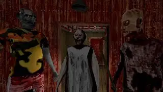 Granny 2 reimagined nightmare mode with shotgun grandpa and buck 