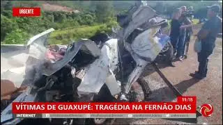Muito congestionamento ap&oacute;s trag&eacute;dia na rodovia Fern&atilde;o Dias