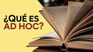 ¿Qué es Ad hoc y por qué es tan importante?