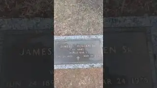 James J. Holden Sr. US Army WWI Veteran Grave #army #military #veteran #grave #cemetery #rip #shorts