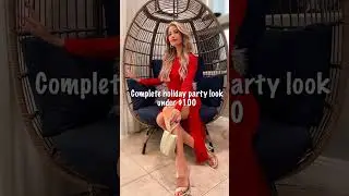 STUNNING Complete Holiday Party Look From Walmart🎄