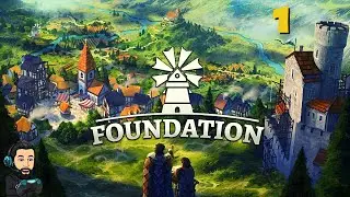 FOUNDATION Gameplay - A Famous Builder HARD - Part 1 [no commentary]