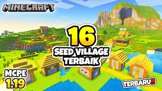 WOW!! 16 SEED VILLAGE MINECRAFT 1.19 LANGKA JARANG DITEMUKAN KALIAN HARUS COBA MINECRAFT INDONESIA