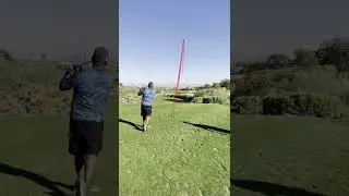 Bears best Vegas 15th signature hole par 3 w/ shot tracer