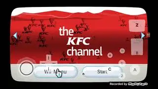 My showcase Wii menu