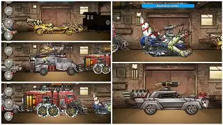 Earn to Die: Rougue Full Gameplay All Cars Unlocked and MAX Level