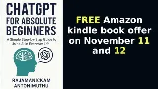 ChatGPT для абсолютных новичков &mdash; предложение на БЕСПЛАТНУЮ покупку книг Kindle от Amazon 11 и 12...