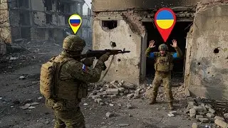 Brutal Street Combat in Bakhmut&mdash;GoPro Footage of Close-Range Firefight!
