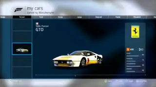 Forza 6 Garage Glitch