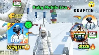 😱Pubg Lite Comeback🇮🇳🤯 Bgmi Lite Update? 2026 | Pubg/BGMI Lite Release Date!😍 Update 2026 🔥