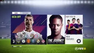 Fifa 18 demo, Juventus vs Real Madrid,  mouse and keyboard gameplay | No commentary