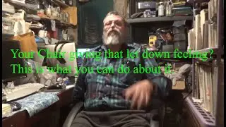 Stop your chair from sinking