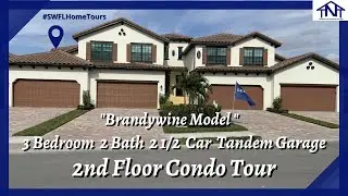 THE BRANDYWINE MODEL 2ND FLOOR CONDO TOUR  ARBORWOOD PRESERVE