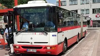 Jízda autobusem Karosa B961E ev.č. 2381 - DPMB (IV.)