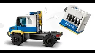 Budujemy! LEGO - CITY - Policyjny konw&oacute;j więzienny (60276) cz. 2 z 3
